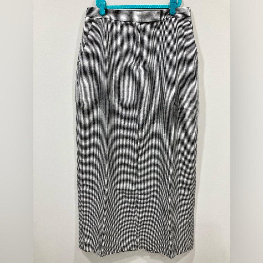 Madison Studio Classic Black and White Women's Skirt Maxi Pencil Skirt Size 6